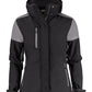 Ladies Padded Softshell - Black/Anthracite