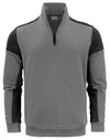 Half Zip Sweatshirt - Anthracite/Black