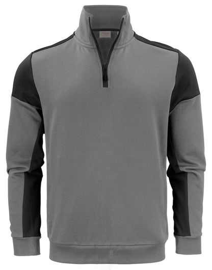 Half Zip Sweatshirt - Anthracite/Black