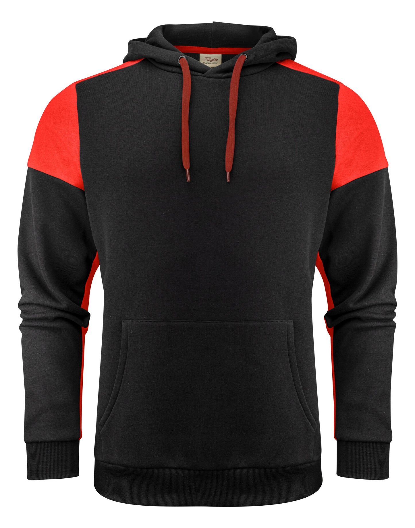 Hoodie Unisex - Black/Red