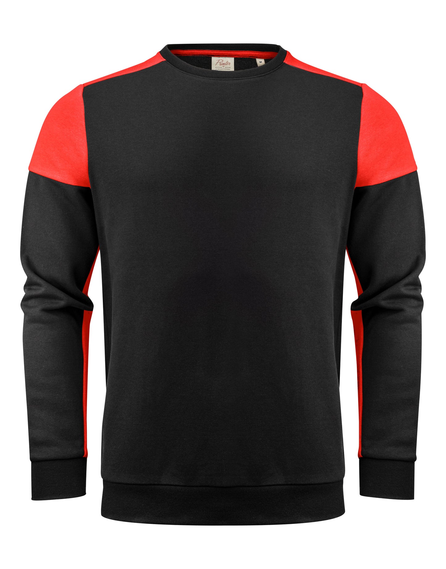 Crewneck Sweatshirt - Black/Red