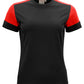 Ladies T-Shirt - Black/Red