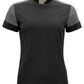 Ladies T-Shirt - Black/Anthracite