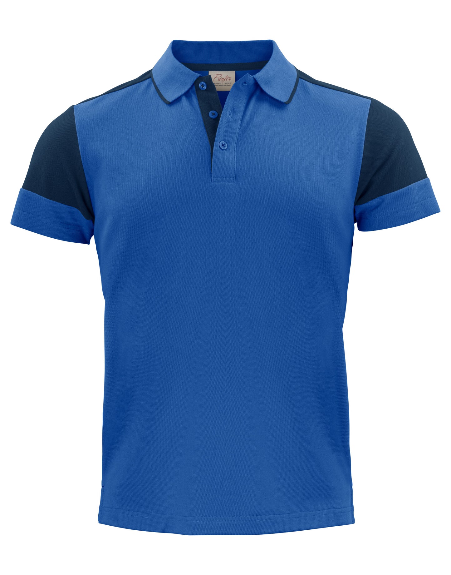 Polo Shirt - Cobalt/Navy
