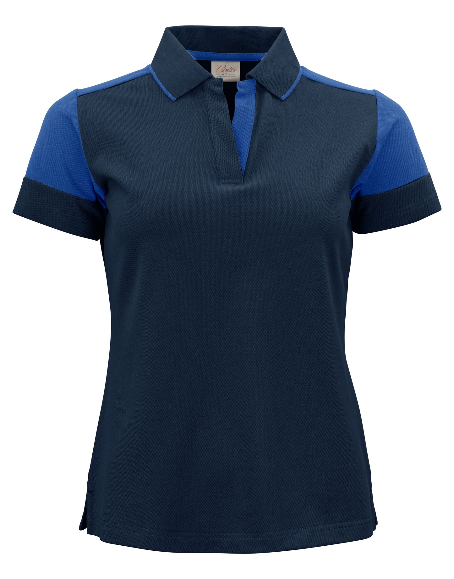 Ladies Polo Shirt - Navy/Cobalt