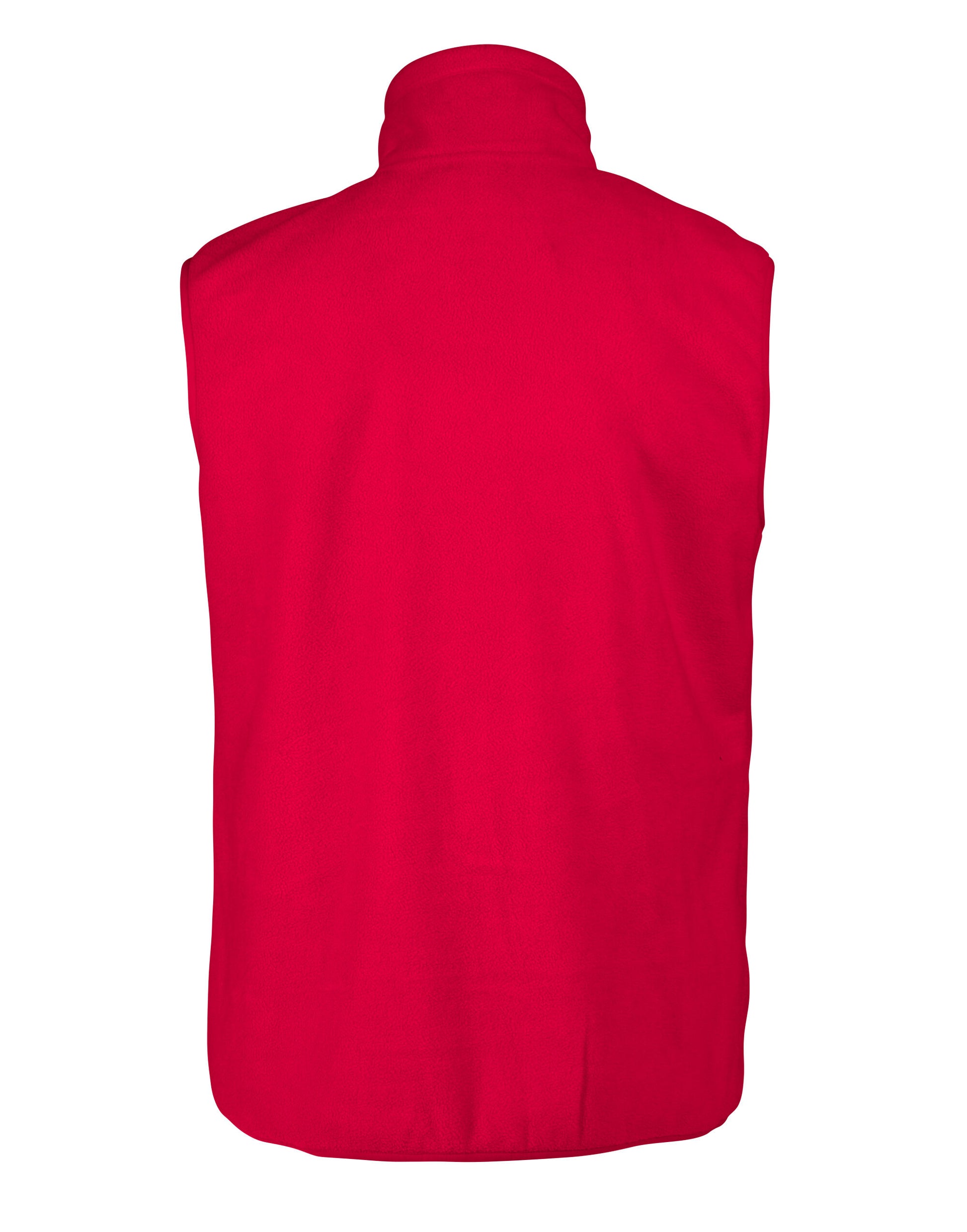 Sideflip Fleece Vest - Red