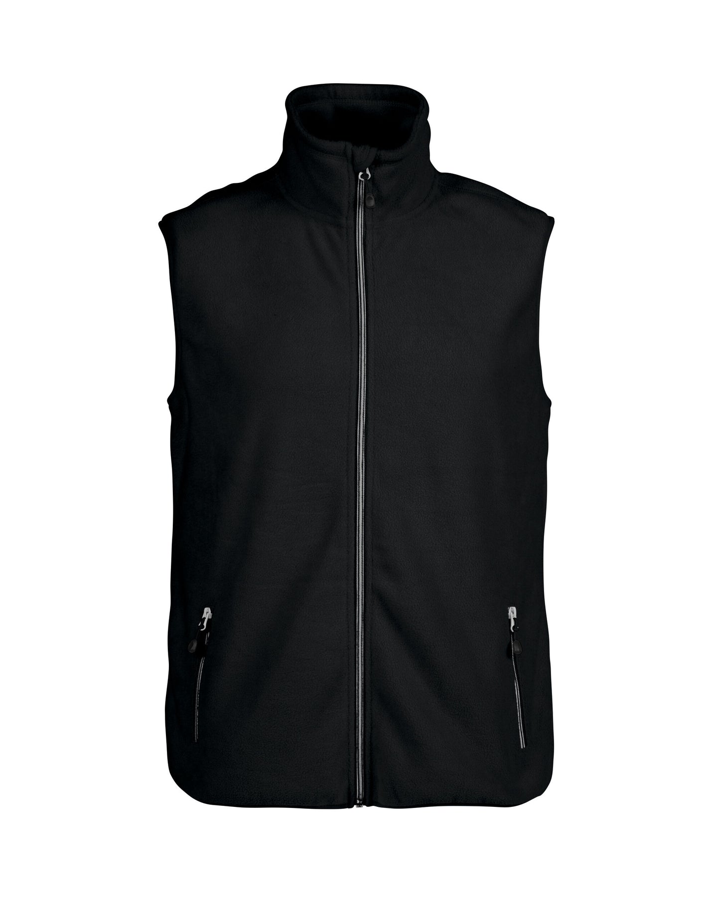 Sideflip Fleece Vest - Black