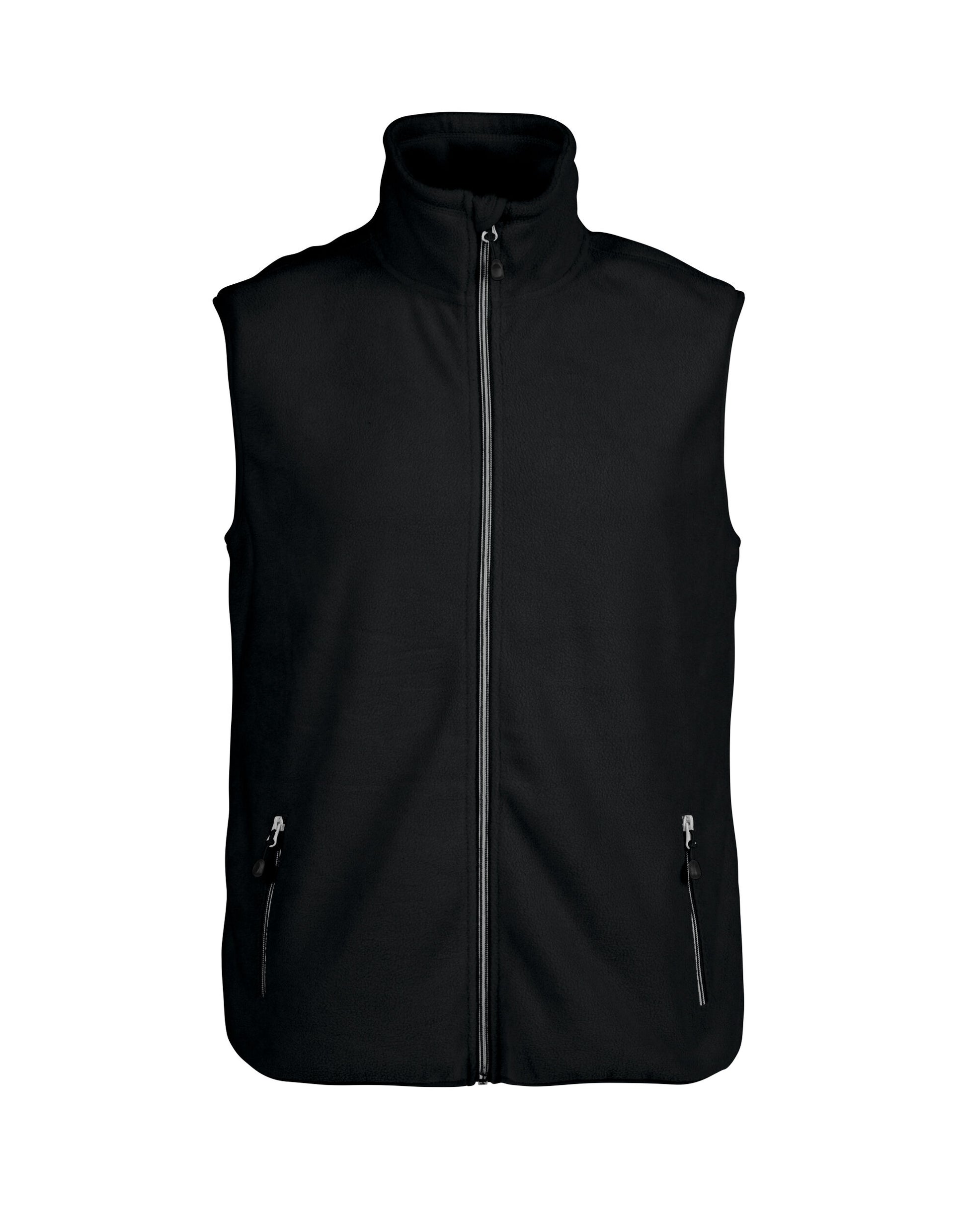 Sideflip Fleece Vest - Black