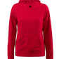 Ladies Switch Fleece Hoodie - Red