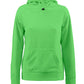 Ladies Switch Fleece Hoodie - Lime