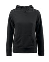 Ladies Switch Fleece Hoodie - Black