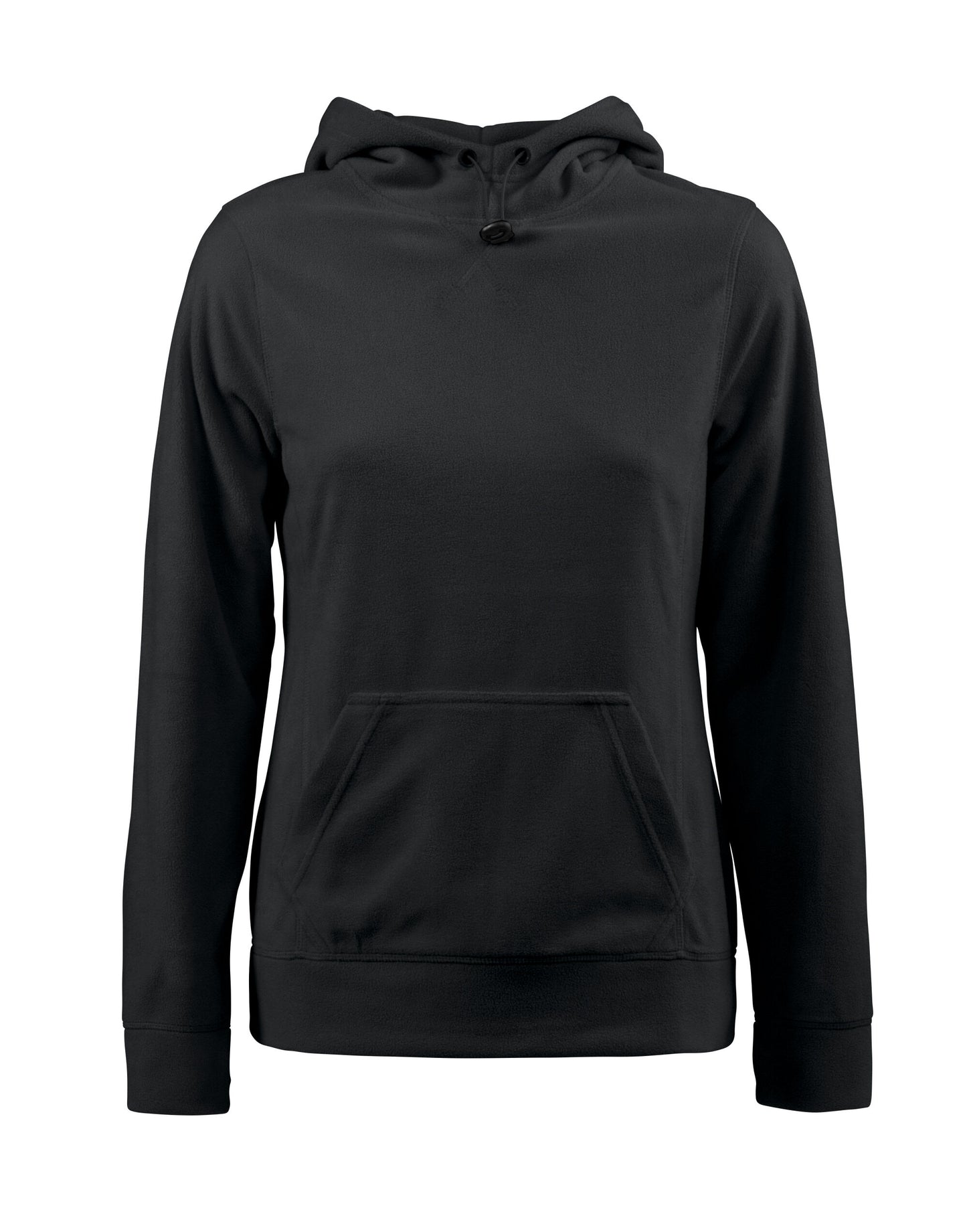 Ladies Switch Fleece Hoodie - Black