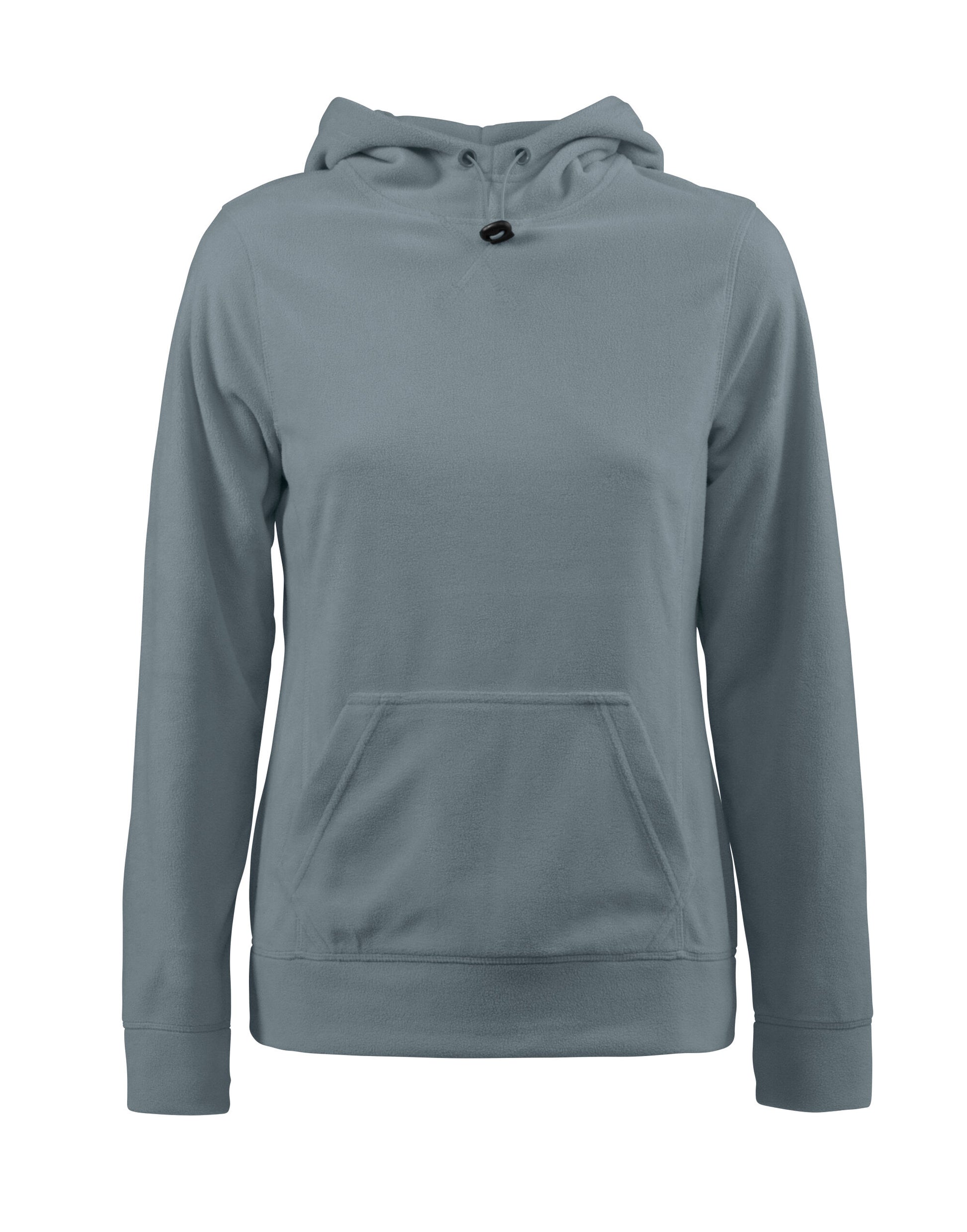 Ladies Switch Fleece Hoodie - Metal Grey
