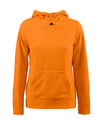 Ladies Switch Fleece Hoodie - Bright Orange