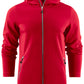 Layback Full Zip Hoodie - Red