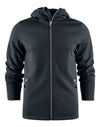 Layback Full Zip Hoodie - Black