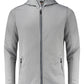 Layback Full Zip Hoodie - Grey Melange