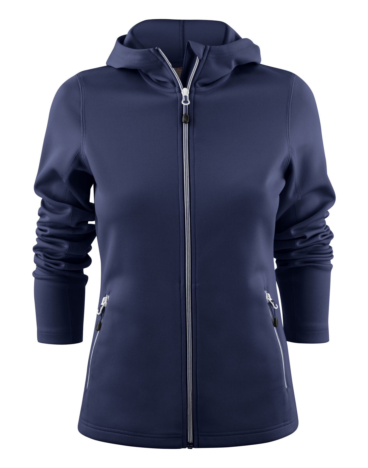 Ladies Layback F/Z Hoodie - Navy