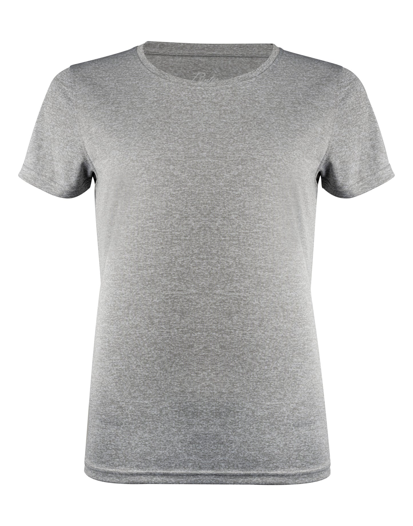 Ladies Run Active T-Shirt - Grey Melange