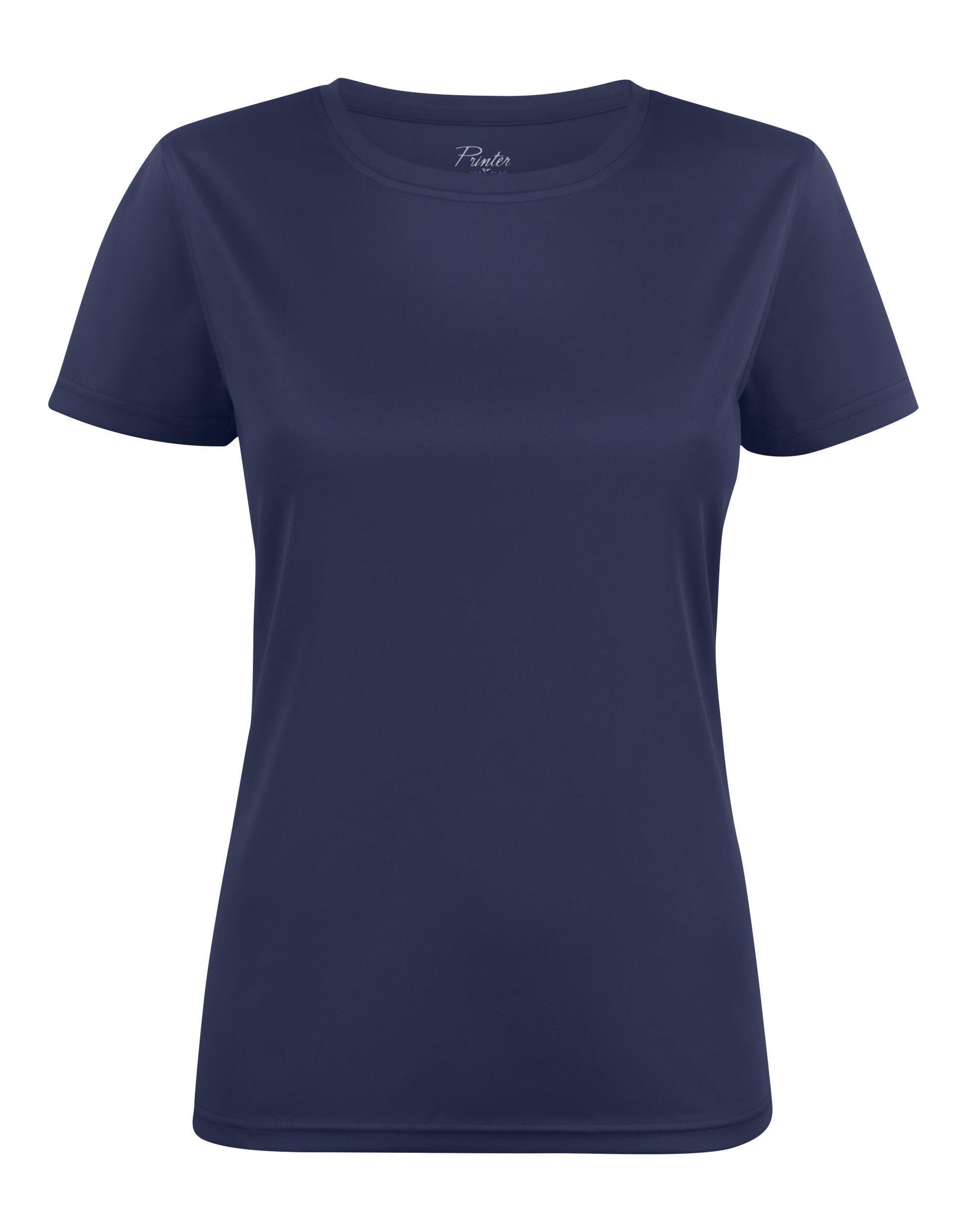 Ladies Run Active T-Shirt - Navy