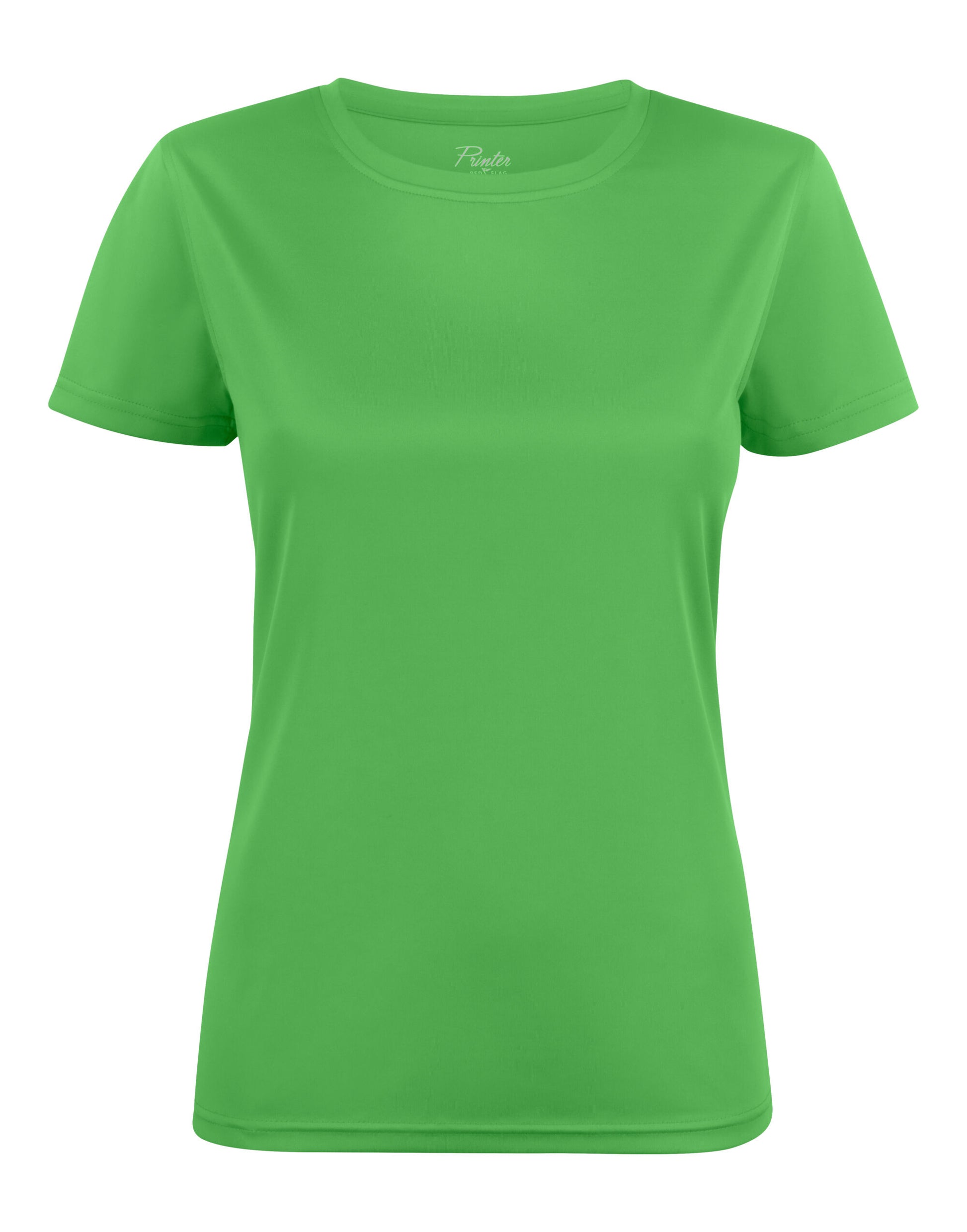 Ladies Run Active T-Shirt - Lime