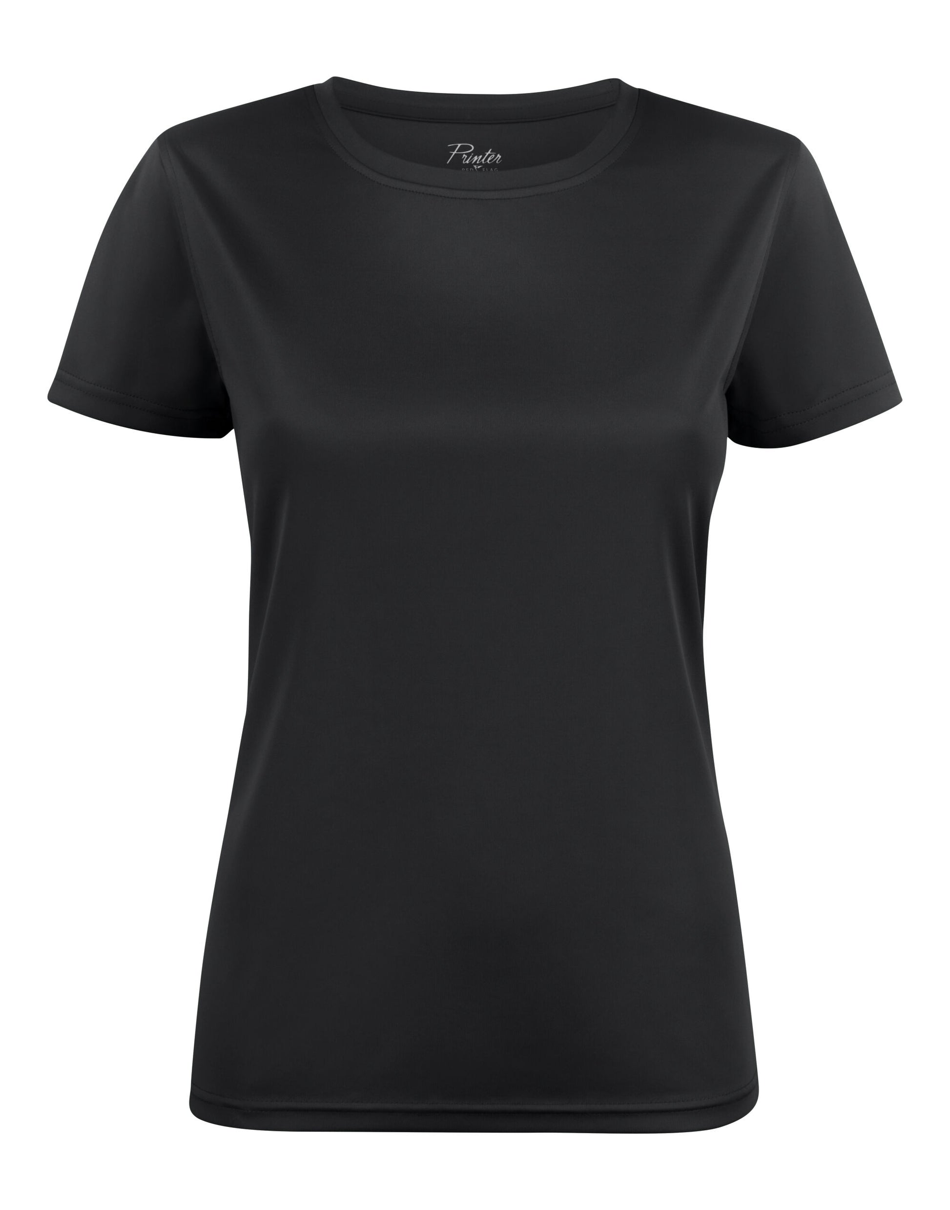 Ladies Run Active T-Shirt - Black