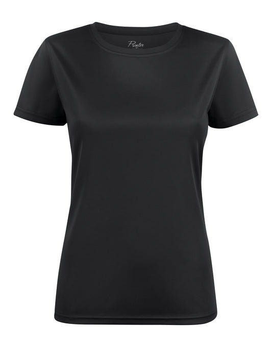 Ladies Run Active T-Shirt - Black