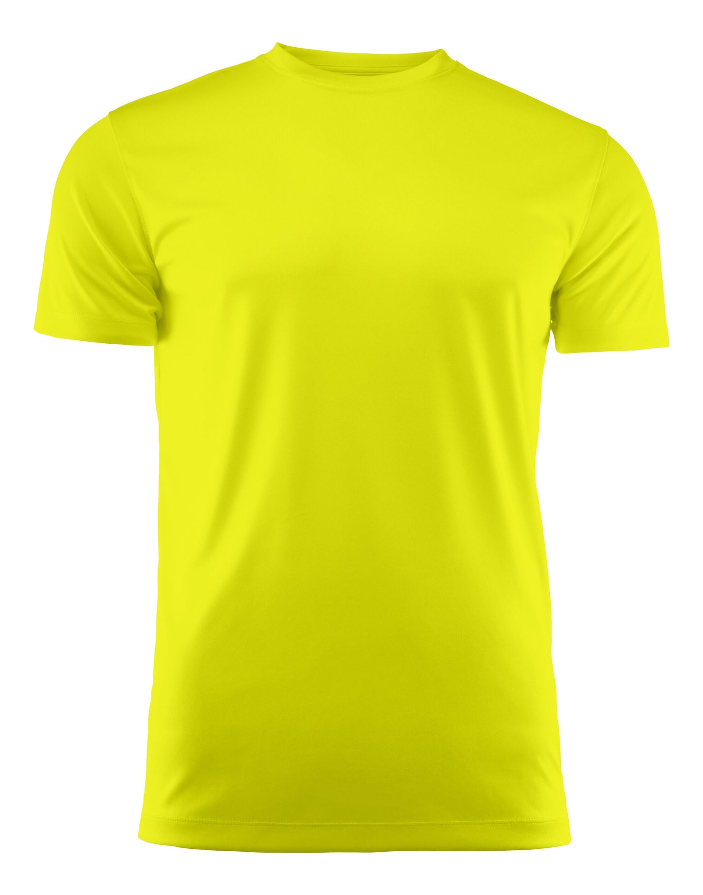 Junior Run Active T-Shirt - Bright Yellow