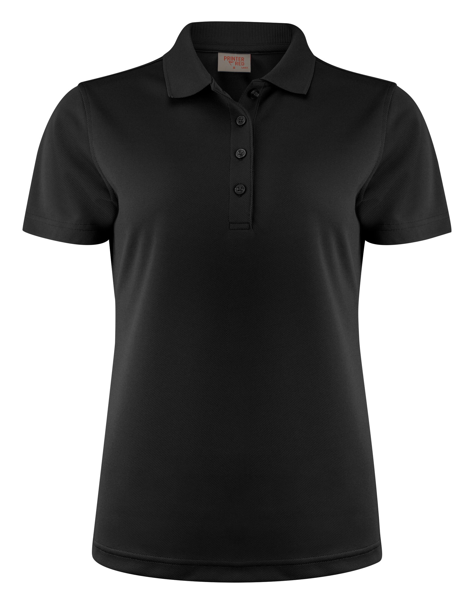 Ladies Smash Polo Shirt - Black