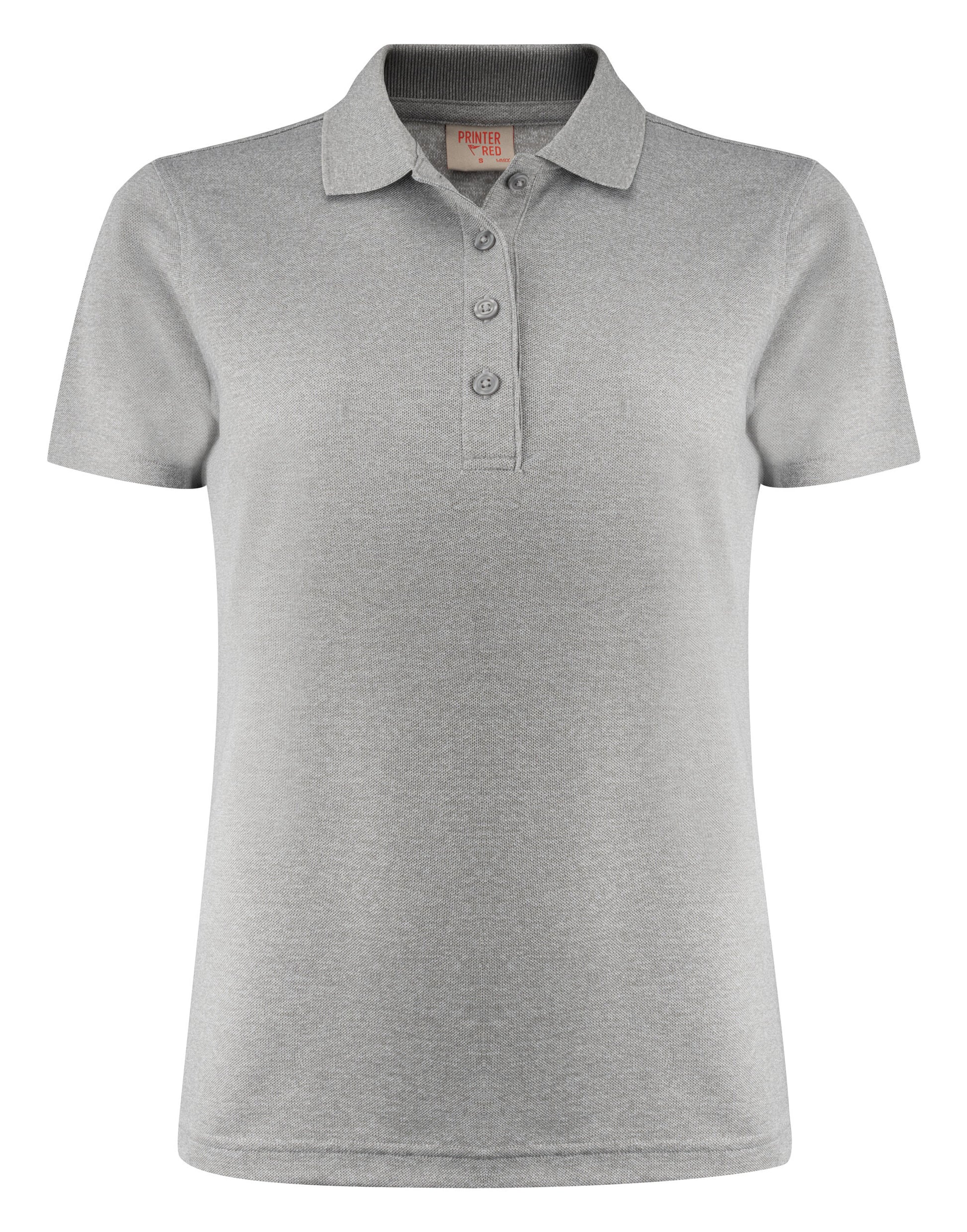 Ladies Smash Polo Shirt - Grey Melange