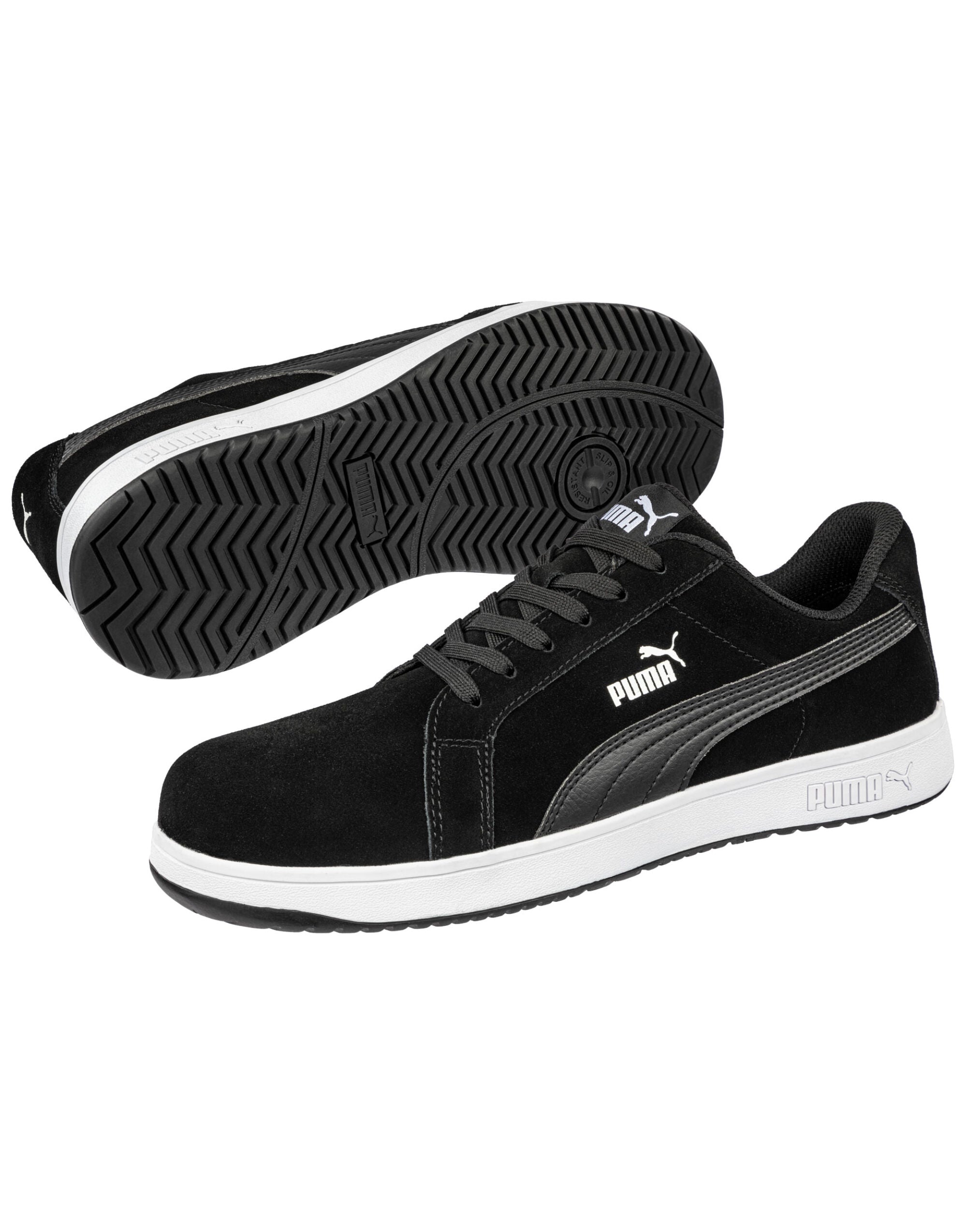 Iconic Suede Black Low S1PL ESD