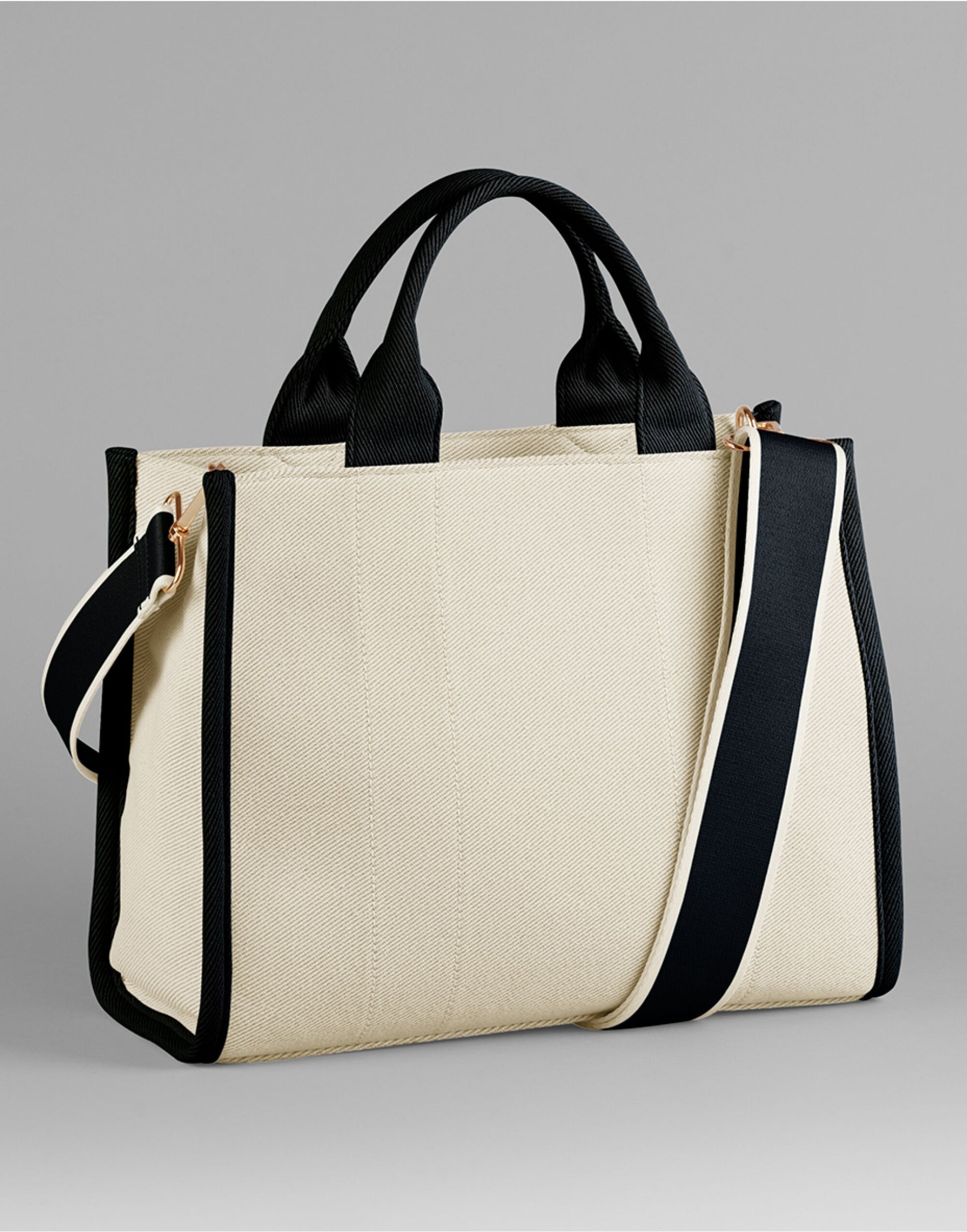 Puerto Medium Tote - Natural/Black