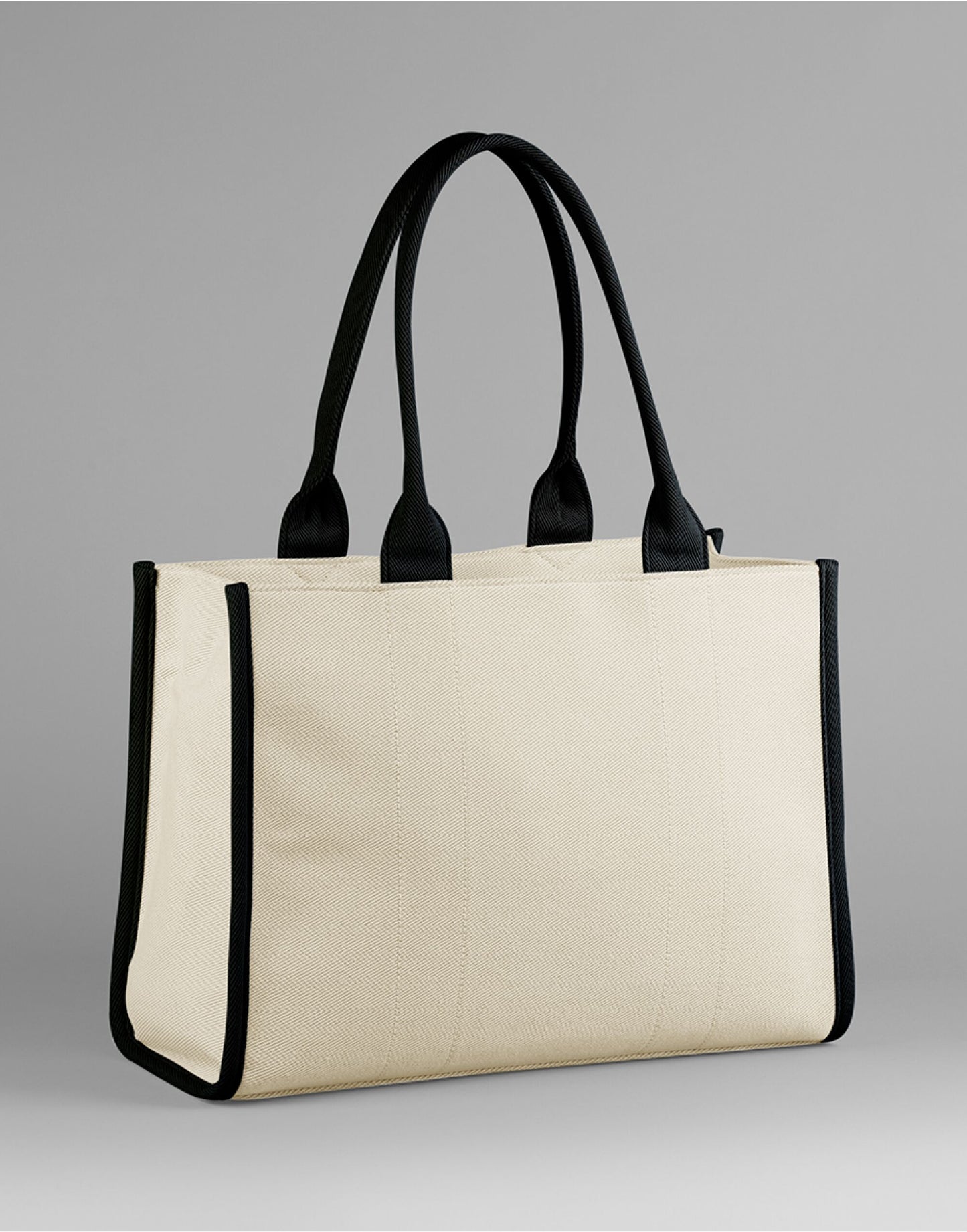 Puerto Large Tote - Natural/Black