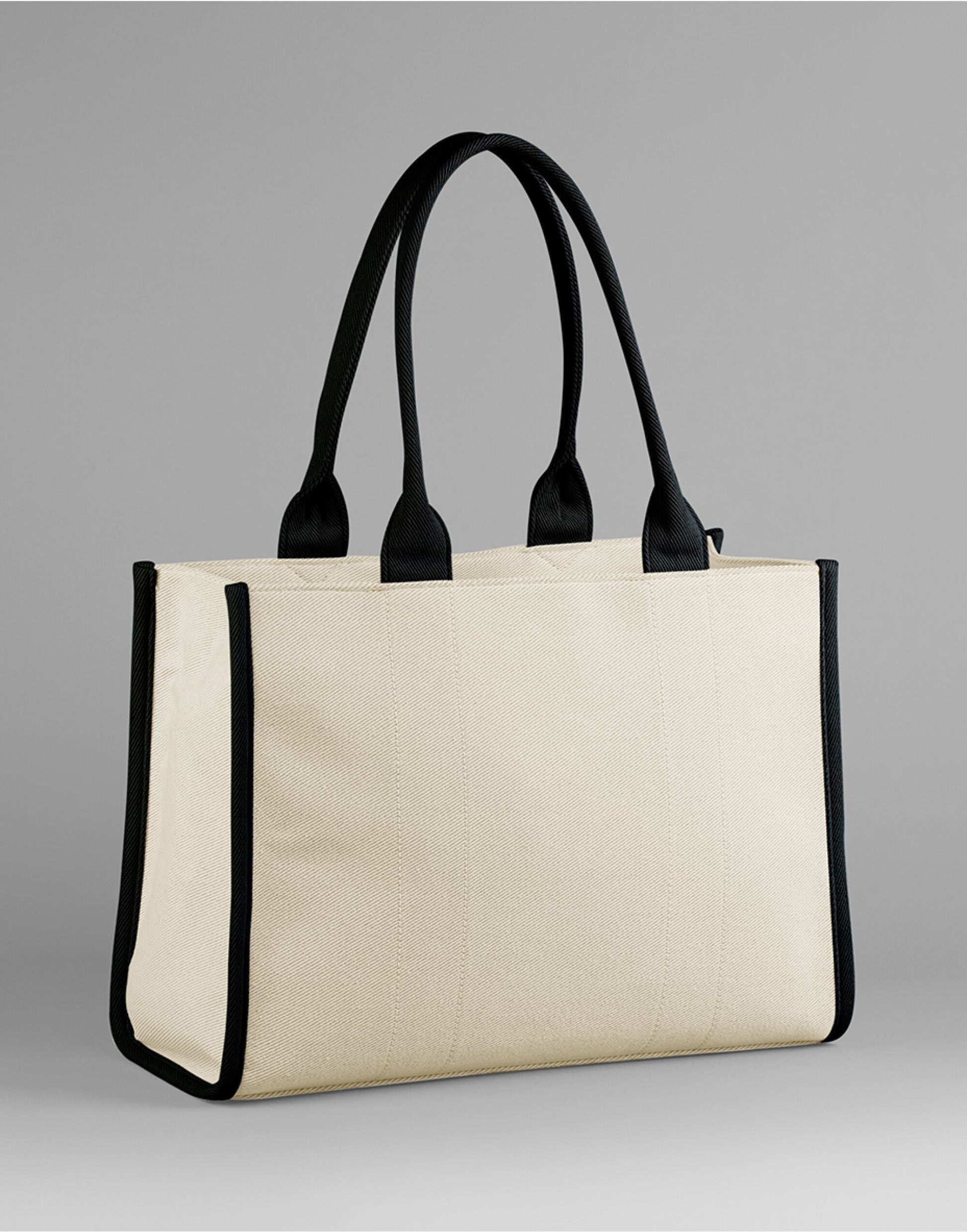 Puerto Large Tote - Natural/Black
