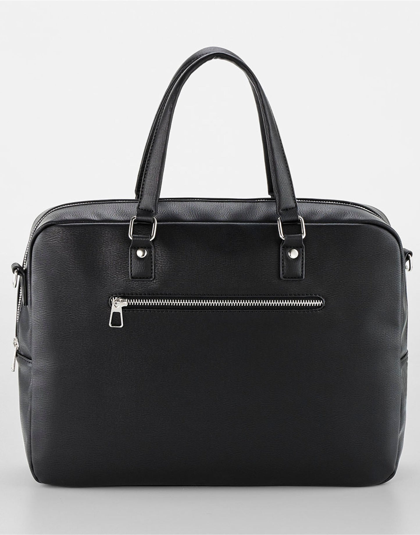 Tailored Luxe Briefcase - Black