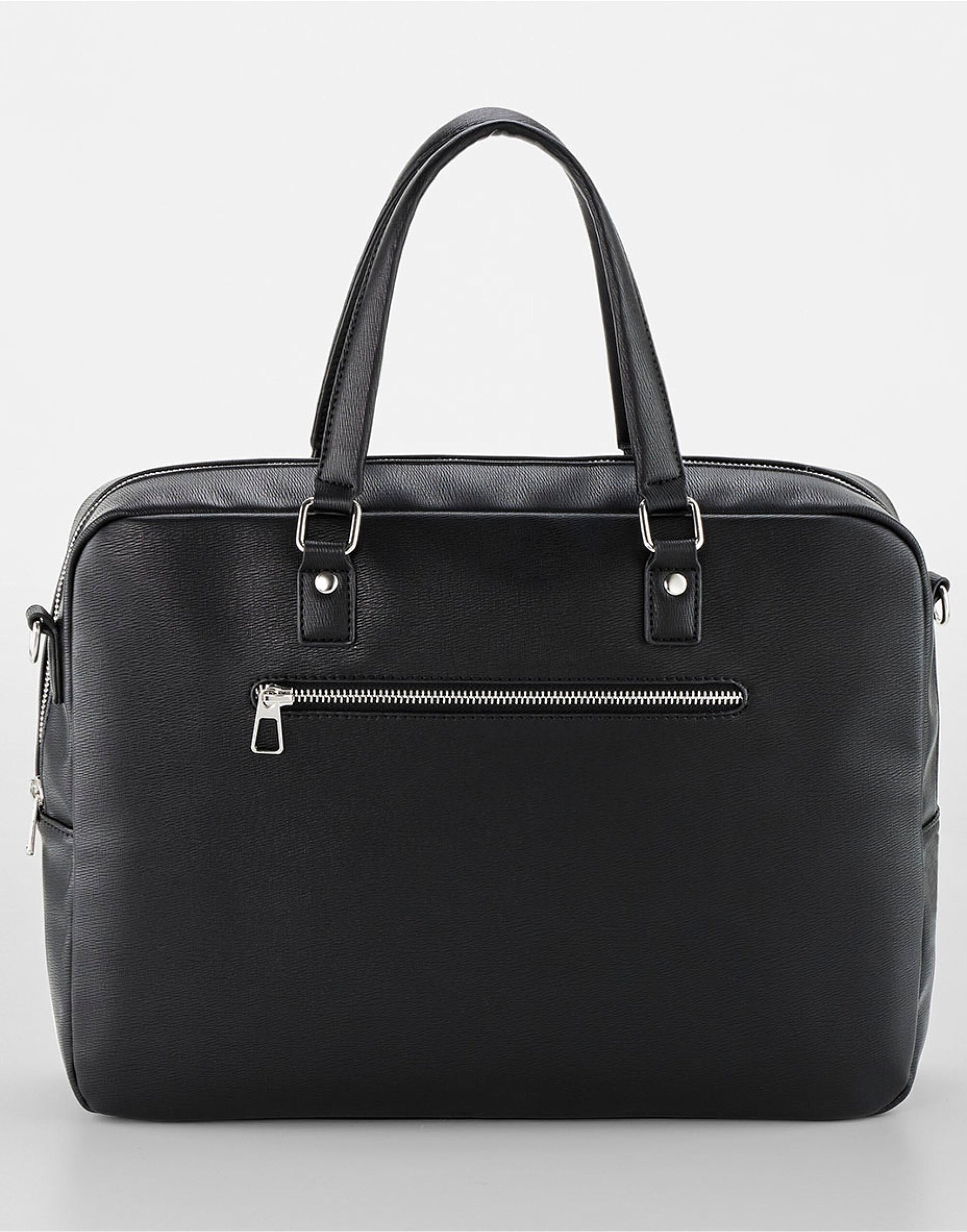 Tailored Luxe Briefcase - Black