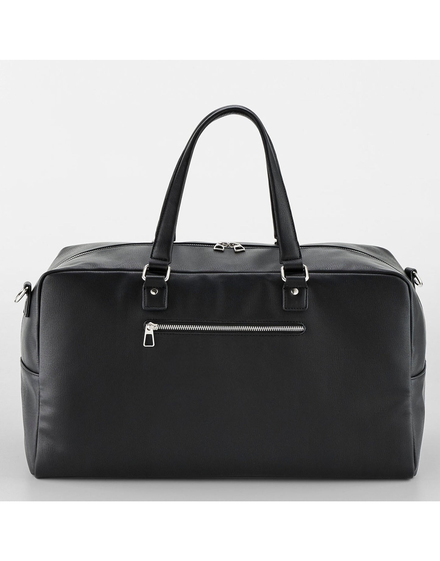 Tailored Luxe Weekender - Black