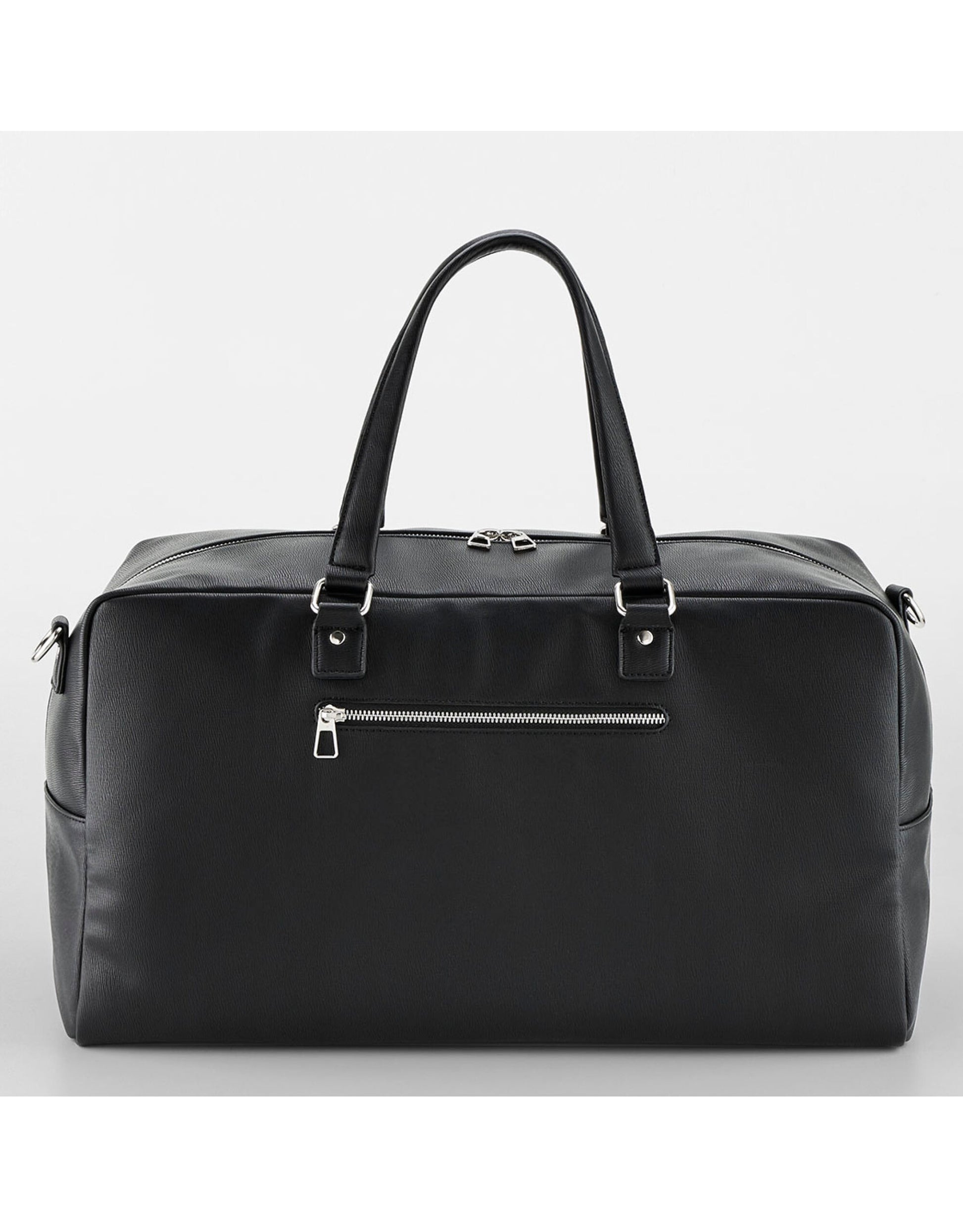 Tailored Luxe Weekender - Black