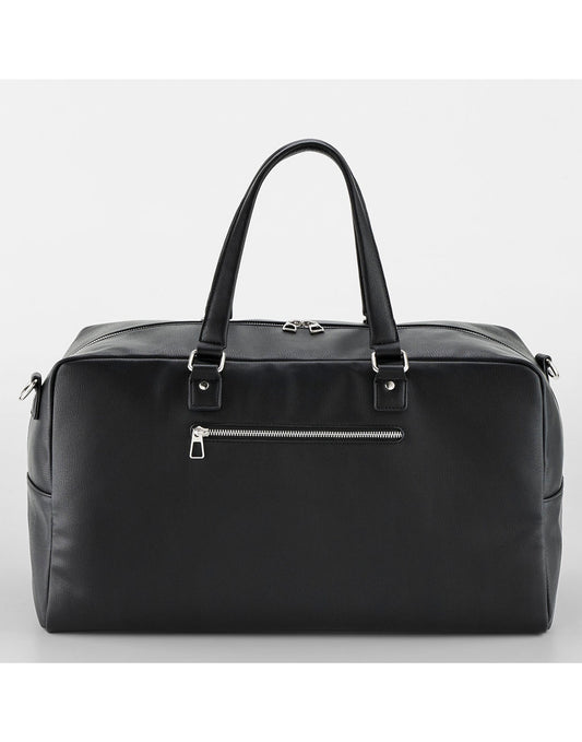 Tailored Luxe Weekender - Black