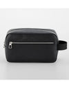 Tailored Luxe Wash Bag - Black
