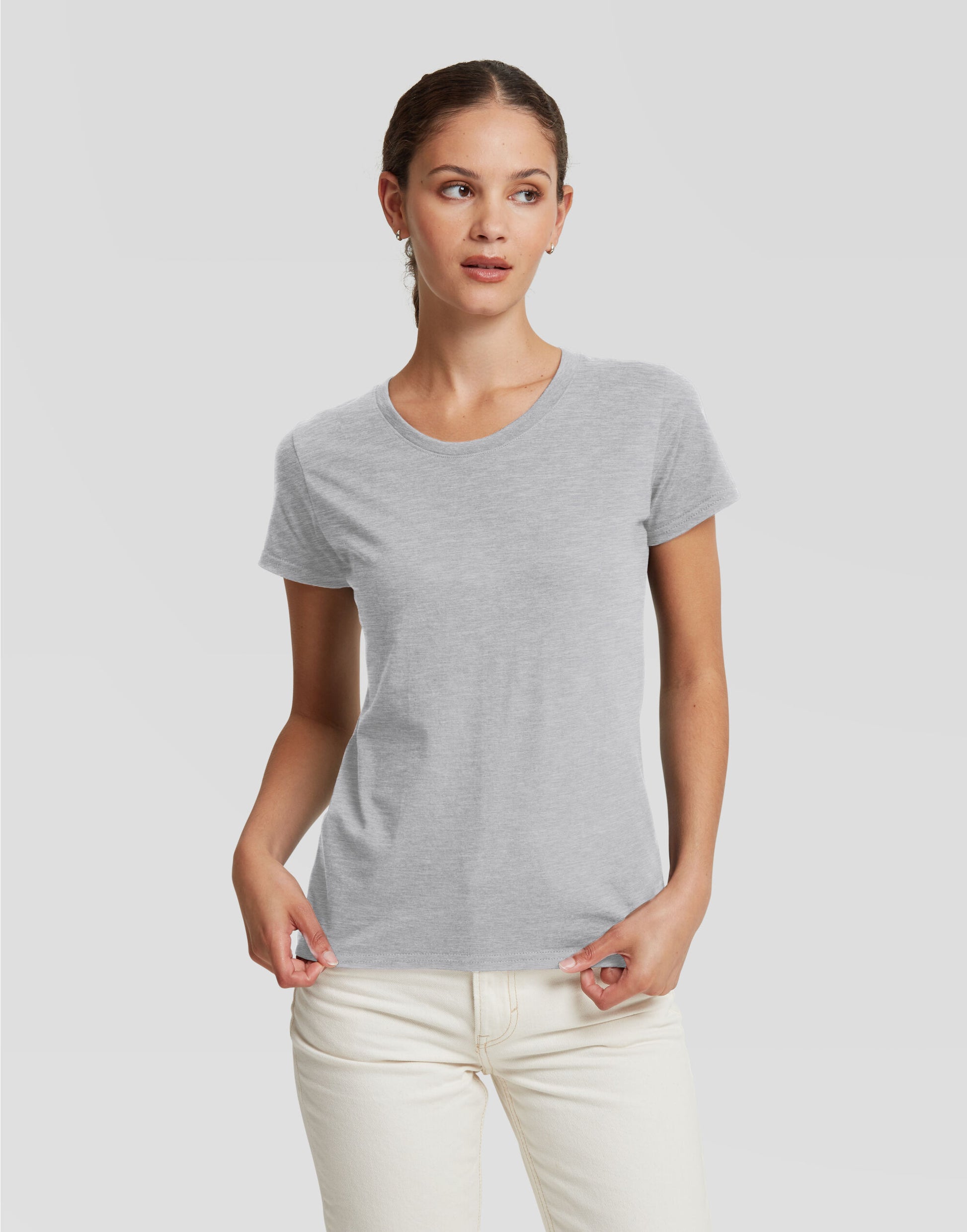 Ladies' Authentic Classic T - Light Oxford