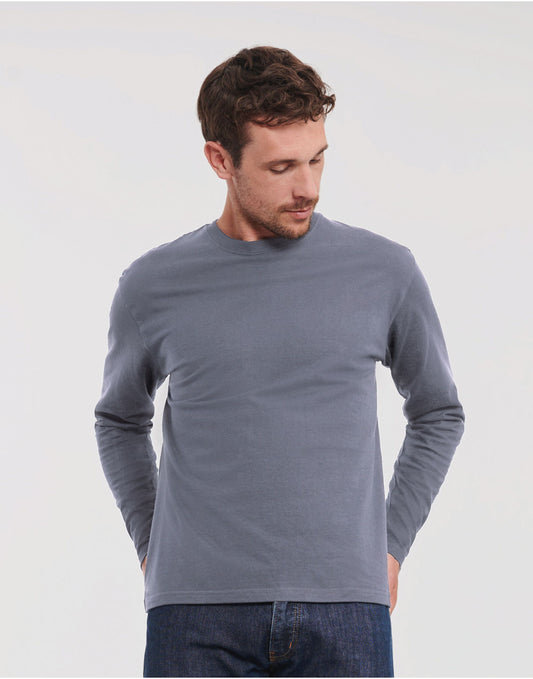 Classic Long Sleeve T - Convoy Grey
