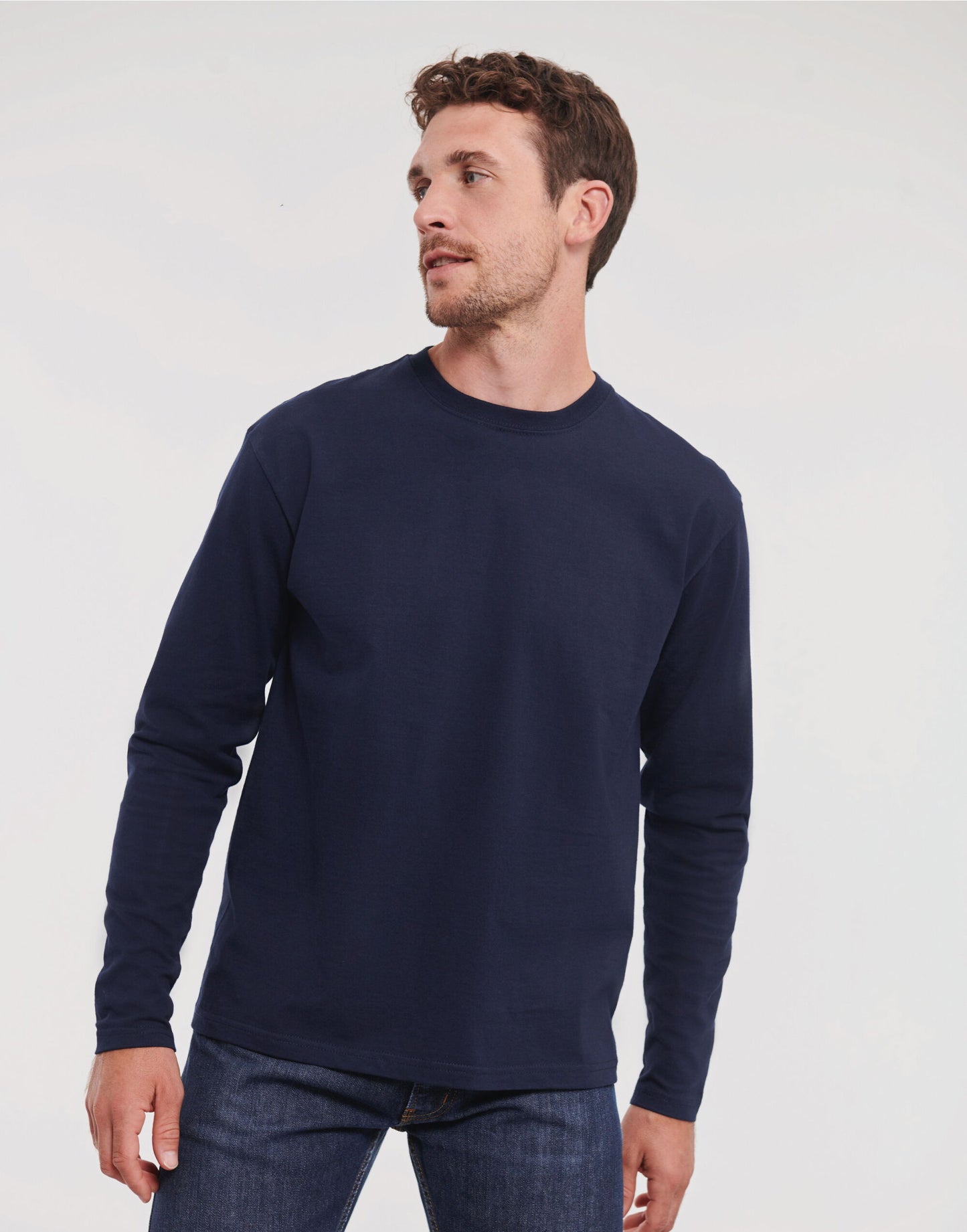 Classic Long Sleeve T - French Navy