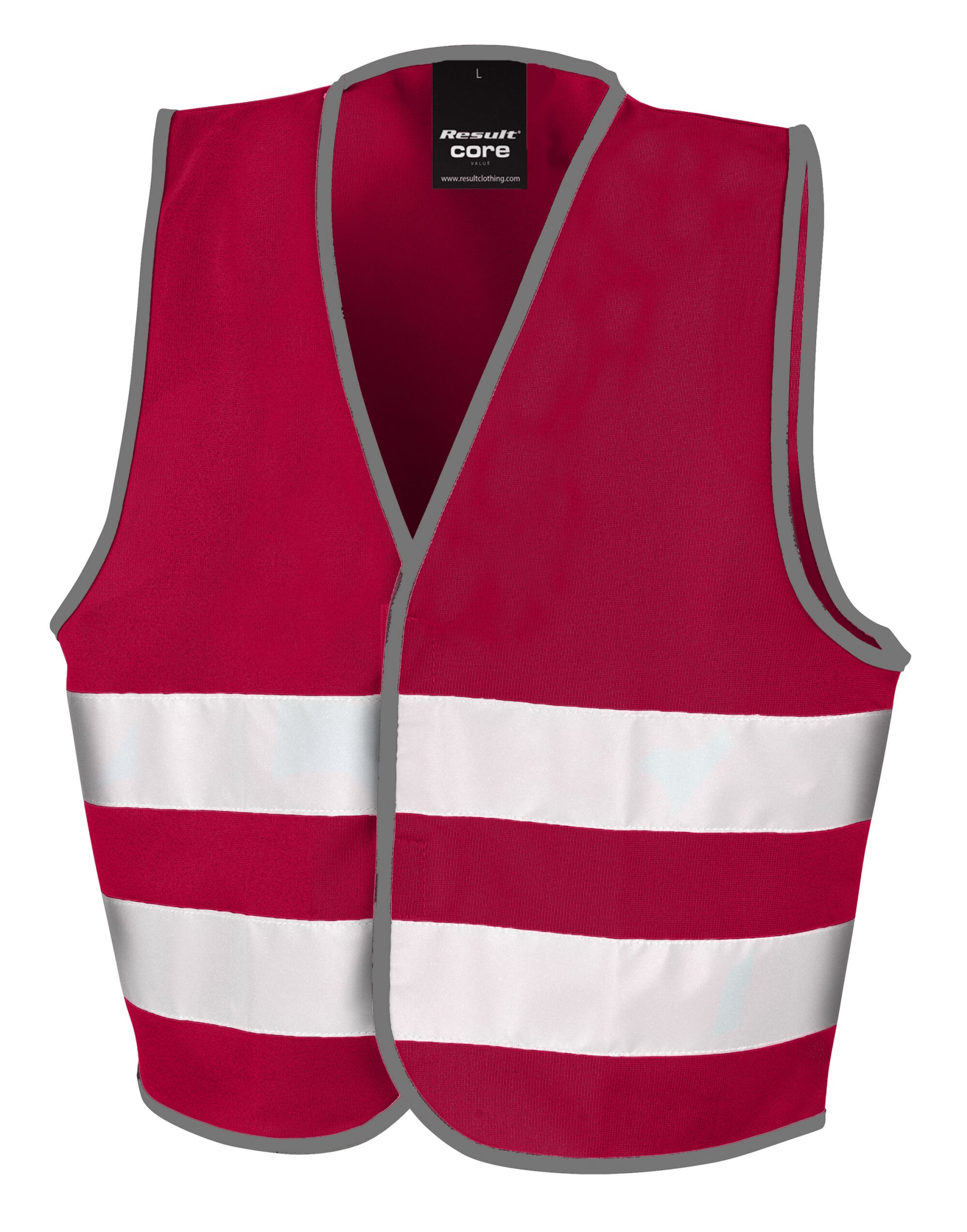 Junior Enhanced Visibility Vest - Burgundy
