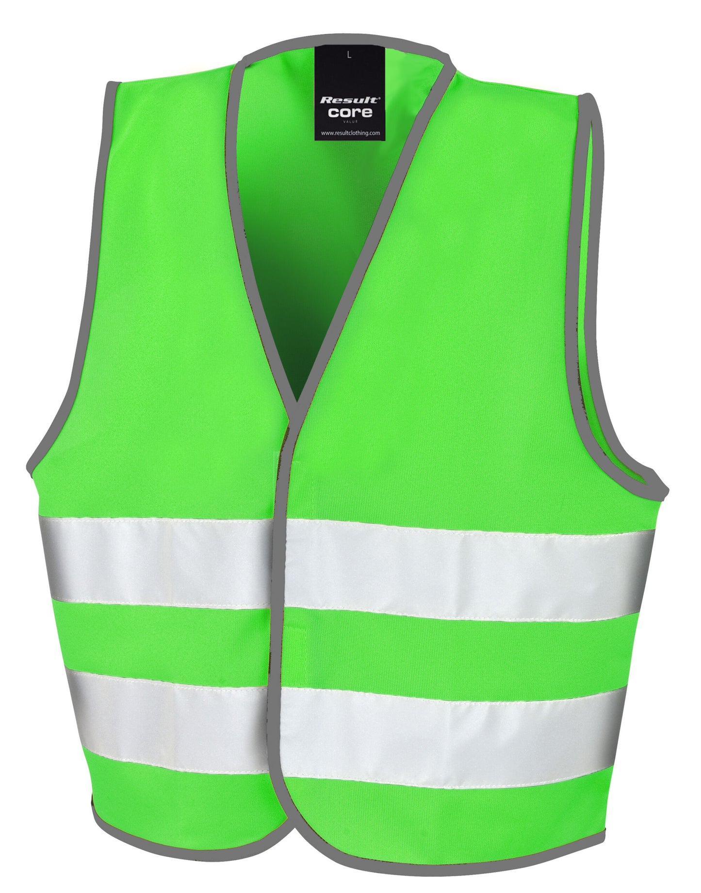 Junior Enhanced Visibility Vest - Lime