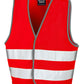 Junior Enhanced Visibility Vest - Red