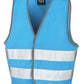 Junior Enhanced Visibility Vest - Sky Blue