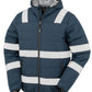 Recycled Ripstop Padded Safety Jacket - Navy