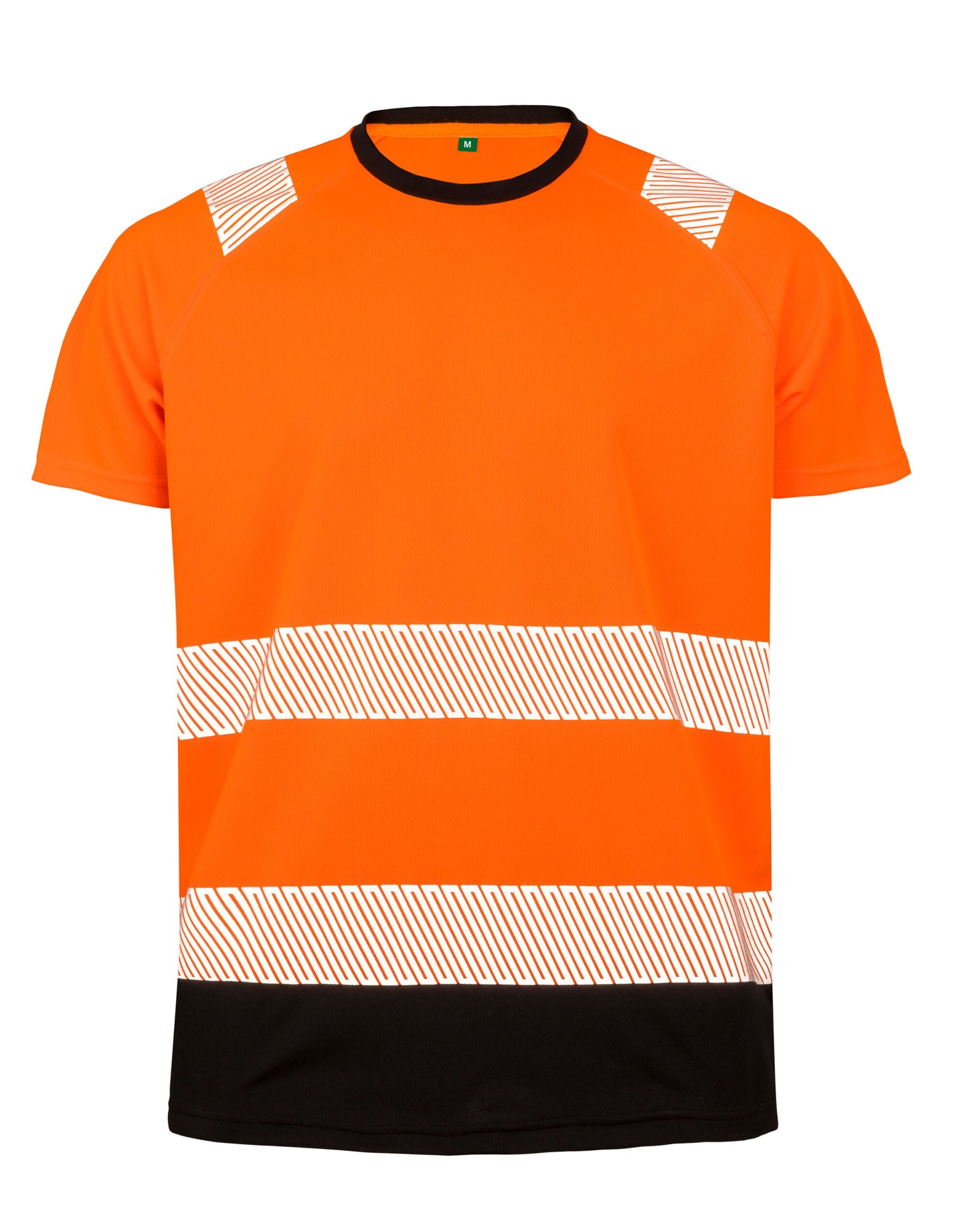 Recycled Safety T-Shirt - Fluoresent Orange