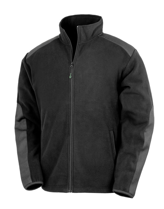 Recycled Heavy Duty Microfleece - Black